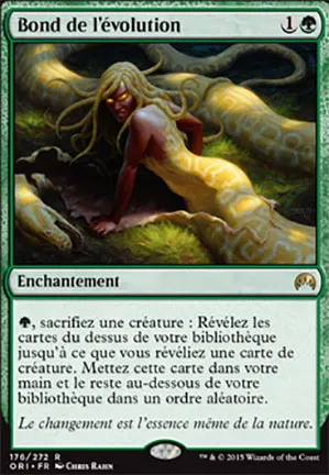 Bond de l'évolution