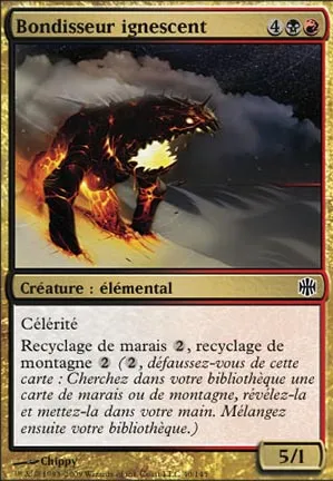 Bondisseur ignescent