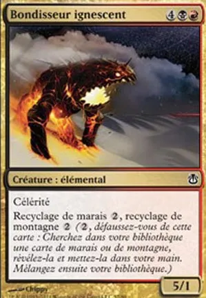 Bondisseur ignescent