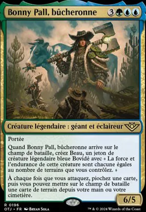 Bonny Pall, bûcheronne