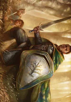Boromir, Gardien de la Tour - Illustration
