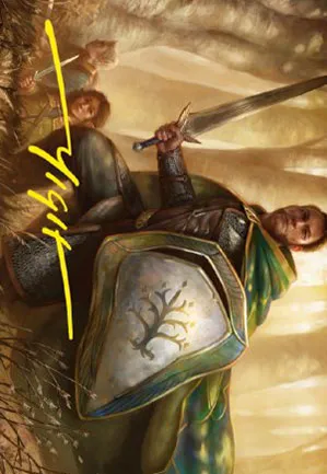 Boromir, Gardien de la Tour - Illustration