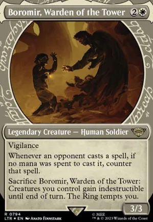 Boromir, Gardien de la Tour
