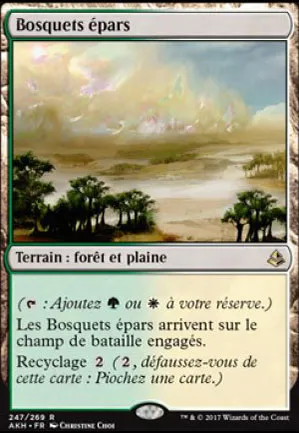 Bosquets épars
