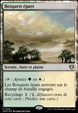 Bosquets épars