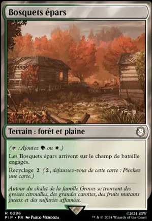 Bosquets épars