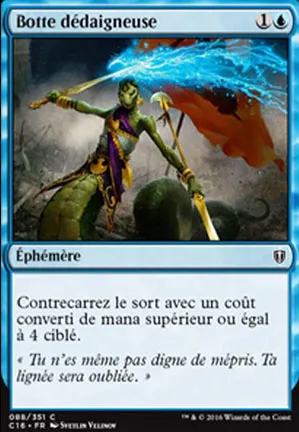 Botte dédaigneuse