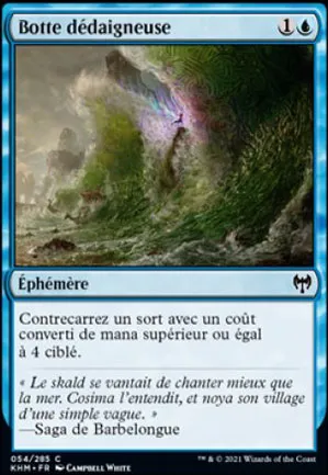 Botte dédaigneuse