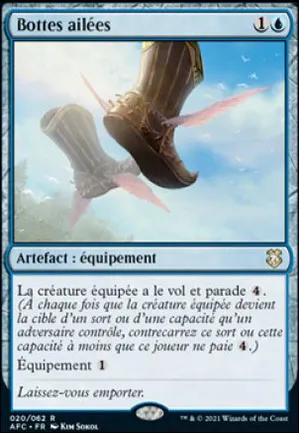 Bottes ailées