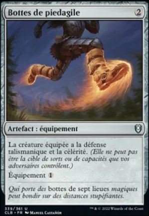 Bottes de piedagile