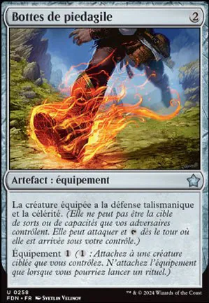 Bottes de piedagile