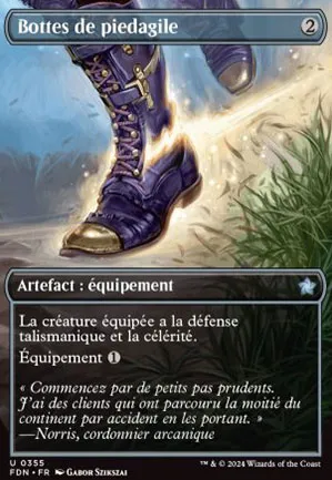 Bottes de piedagile