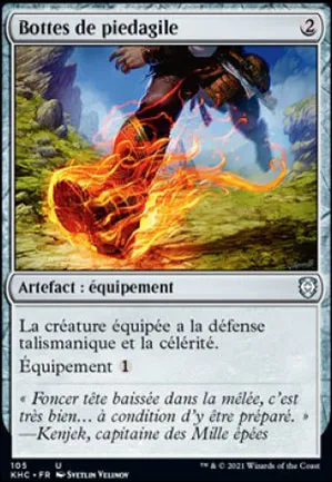 Bottes de piedagile