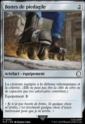 Bottes de piedagile