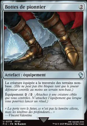 Bottes de pionnier