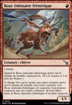 Bouc émissaire frénétique