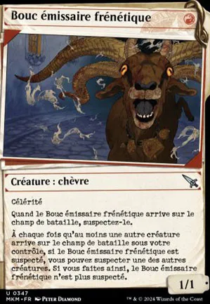 Bouc émissaire frénétique