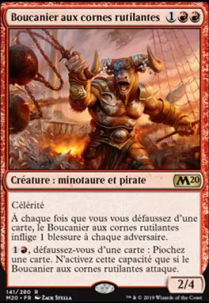 Boucanier aux cornes rutilantes