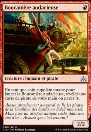 Boucanière audacieuse