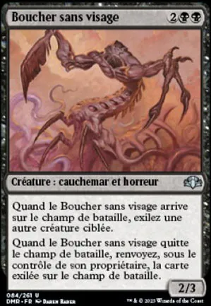 Boucher sans visage