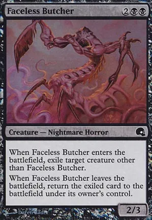 Boucher sans visage
