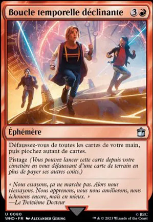 Boucle temporelle déclinante