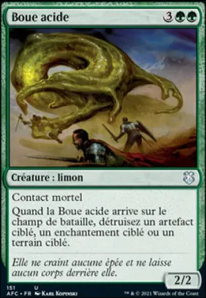 Boue acide