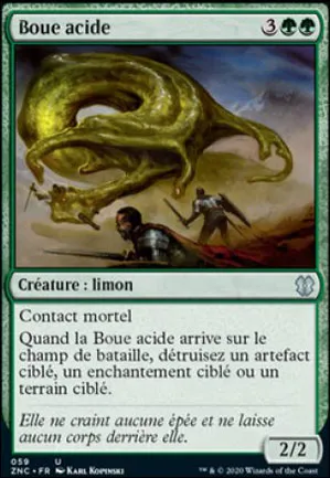 Boue acide