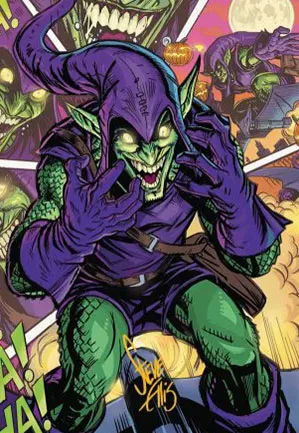 Bouffon vert - Illustration