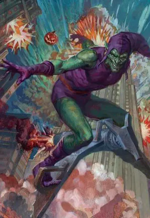 Bouffon vert - Illustration