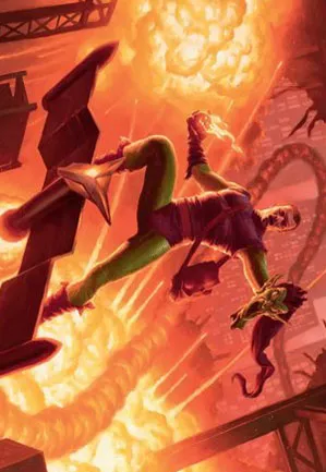 Bouffon vert, revenant - Illustration