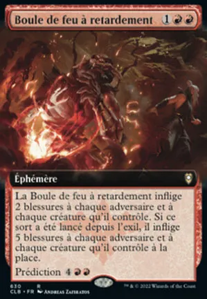 Boule de feu à retardement