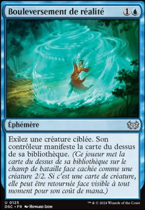Bouleversement de réalité