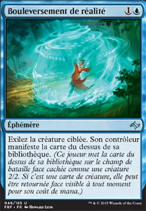 Bouleversement de réalité