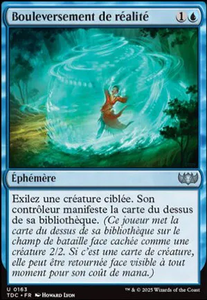 Bouleversement de réalité