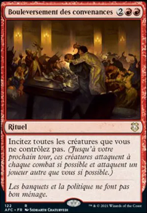 Bouleversement des convenances