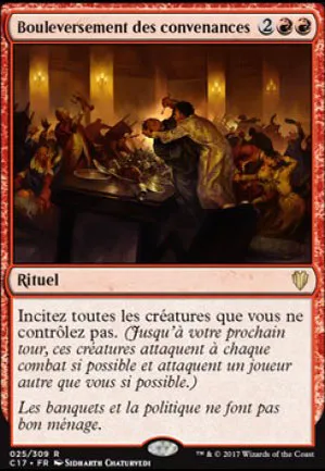 Bouleversement des convenances