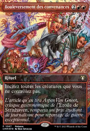 Bouleversement des convenances