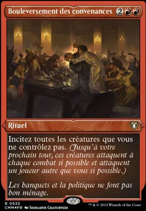 Bouleversement des convenances