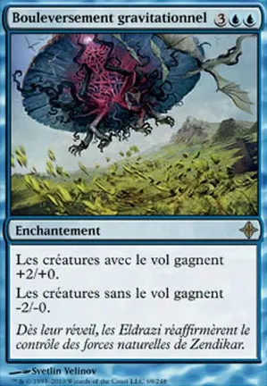 Bouleversement gravitationnel