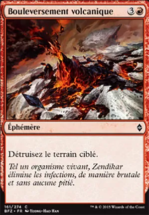 Bouleversement volcanique