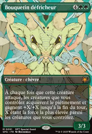 Bouquetin défricheur