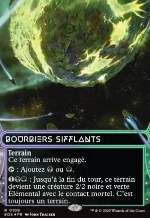 Bourbiers sifflants