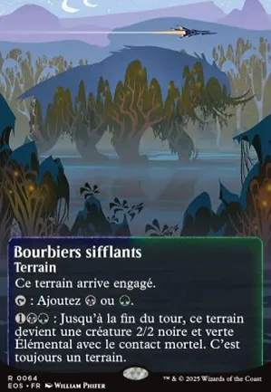 Bourbiers sifflants