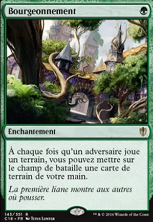 Bourgeonnement