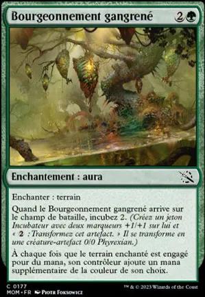 Bourgeonnement gangrené