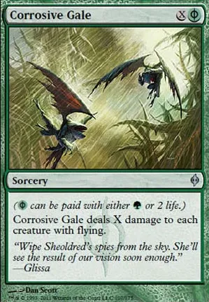Bourrasque corrosive