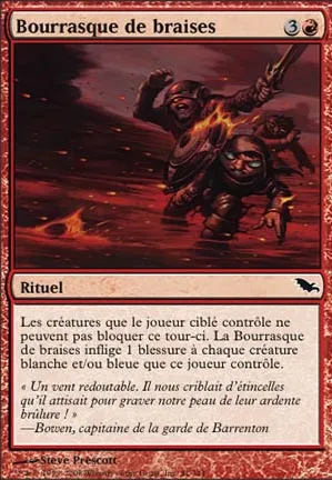 Bourrasque de braises