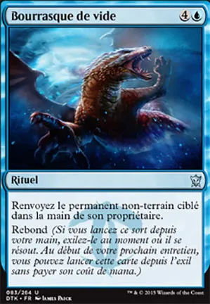 Bourrasque de vide
