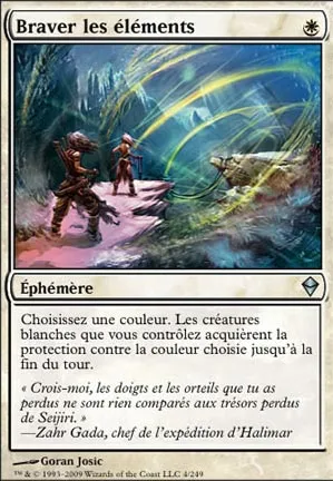 Braver les éléments